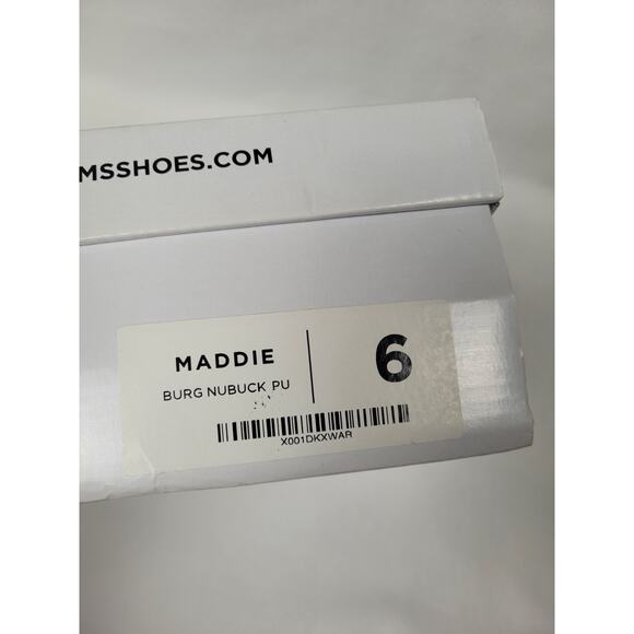 J. Adams Womens Maddie Booties Peep Toe Low Block Heel Hook & Loop Strap Size 6 - Picture 8 of 8